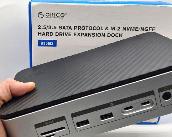 Царь-хаб: обзор Orico D35M2 док-станции 10-в-1 с подключением HDD