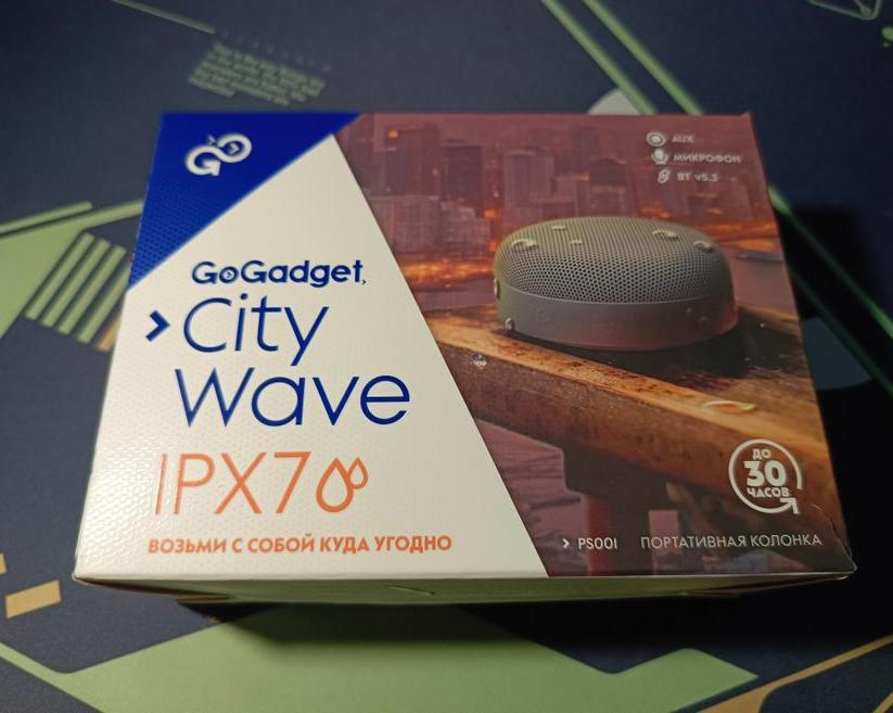 Обзор беспроводной колонки GoGadget CityWave PS001